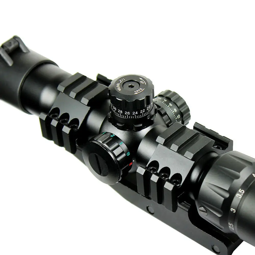 1 5 4X30E тактический Оптический Прицел ACOG оптический прицел с 22 калибром винтовка