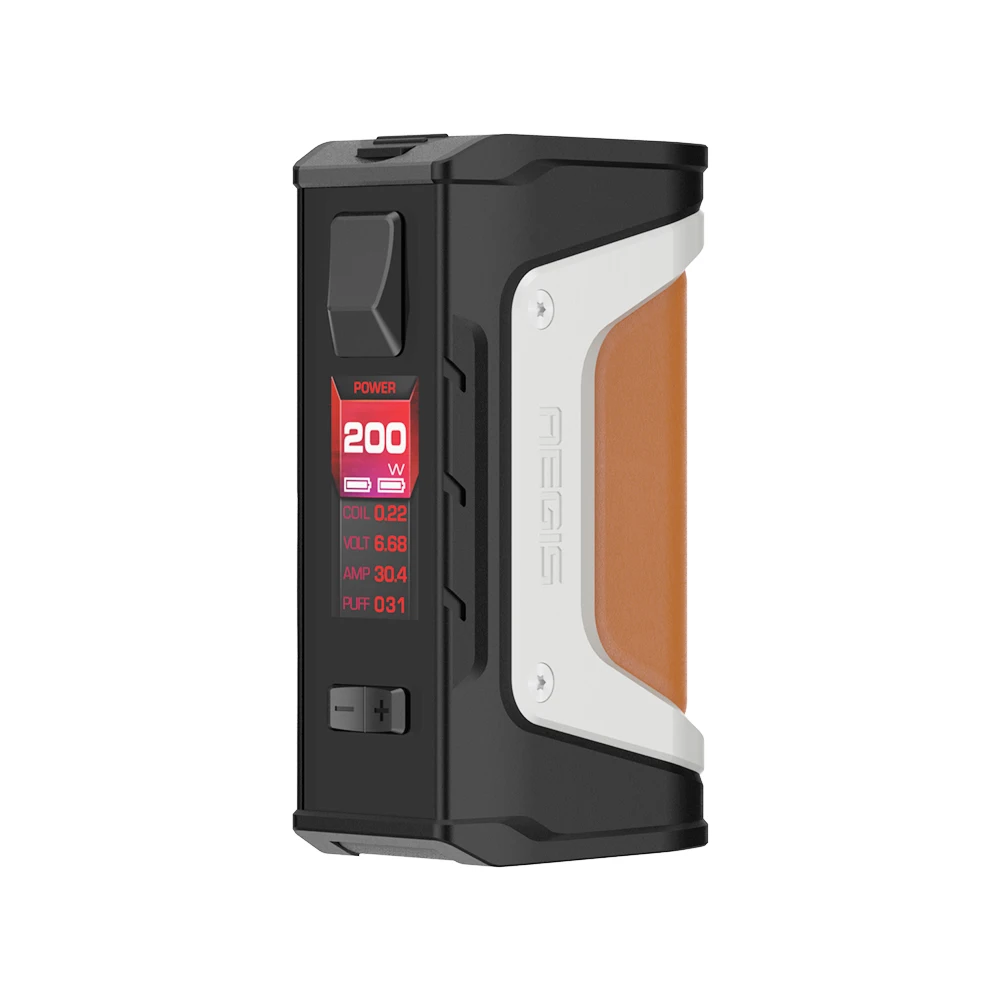 2 шт./лот GeekVape Aegis Mod Aegis Legend 200 Вт TC Box MOD питание от двух 18650 батарей E-Cigs Mod без батареи