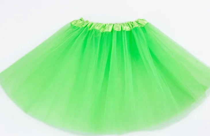 Петти Шифоновая юбка принцессы пачка для девочки детские юбки вечерние Одежда для бальных танцев юбка-пачка из 3 слоев, платье-пачка