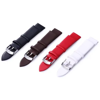

Durable men women Genuine Leather watch strap for men women 18 20 mm genuine leather Watch Band