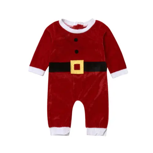 Baby Boys Jumpsuit Long Sleeve Cotton Cute Christmas Outfits Clothes Xmas Newborn Baby Girl Boy Clothing Romper 0-24M