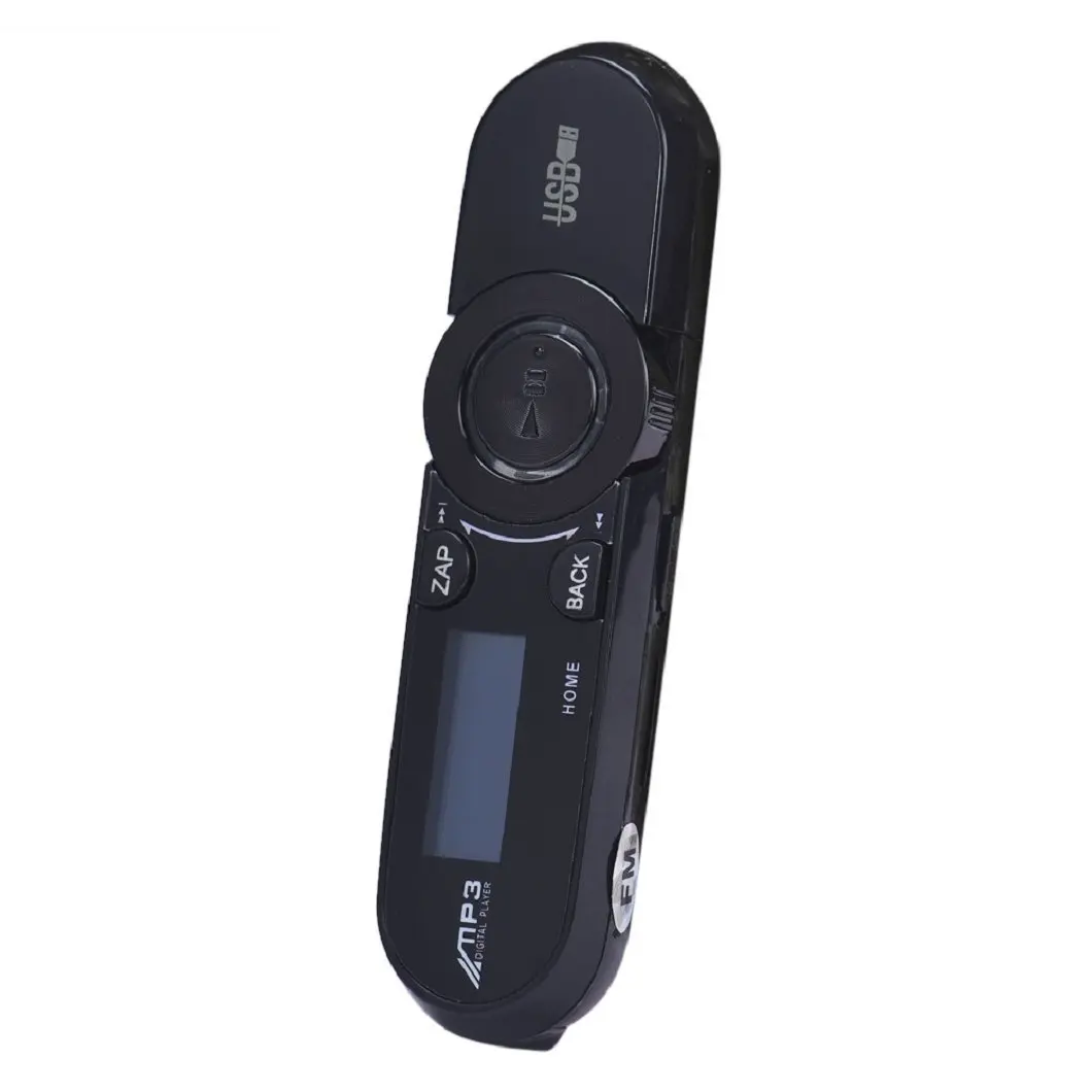 ЖК-экран USB 16 Гб Поддержка Вспышки fm-радио TF MP3 музыкальный плеер-черный