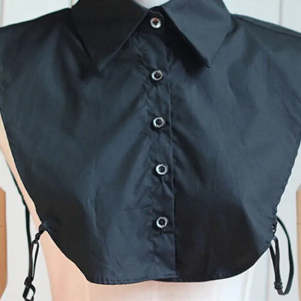 

Unisex Women Detachable Lapel Shirt Fake False Collar Choker Necklace