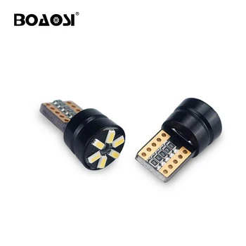 

10x White T10 3014SMD 6 LED Error Free Canbus W5W 194 168 2825 Car Lamp License Plate Light Bulbs Parking Light Wholesale