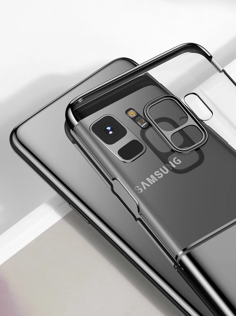 Xundd Роскошный прозрачный чехол из поликарбоната для samsung Galaxy S8 S9 S9 Plus, задняя крышка из жесткого поликарбоната для Note 8 S9+ чехол, fundas, высокое качество