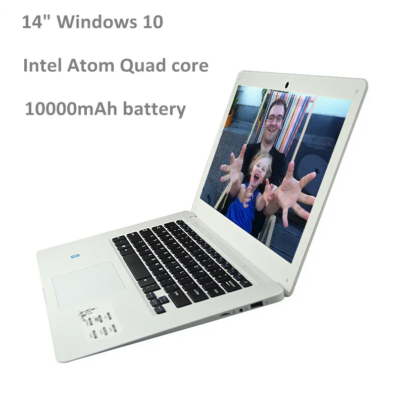 Ультрабук GMOLO 14 дюймов Windows 10 ноутбук Z8350 четырехъядерный 2 Гб аккумулятор 10000 мАч 32