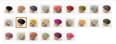 Стиль ассорти цветов кружевной шарф, мусульманские шапки, шарфы FB0120
