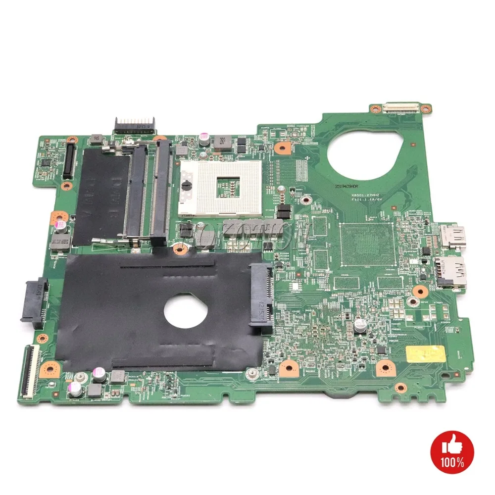 

NOKOTION CN-0Y0RGW 0Y0RGW 0Y0RGW Main board for DELL Vostro 3550 laptop motherboard intel HD GMA HM67 DDR3 full work