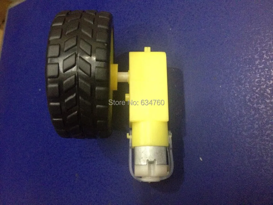 

Spot supply DC 3V gear motor single Out of the shaft take a toy car wheels
