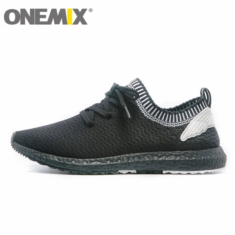

ONEMIX Fly Socks Running Shoes For Men Women Breathable Mesh Sports Sneakers Wire Outdoor Athletic Top Quality Trainers Thea