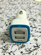 Shiny 2 1A Auto Car Charger For Samsung galaxy J5 For Lg G4 Meizu M2 Note