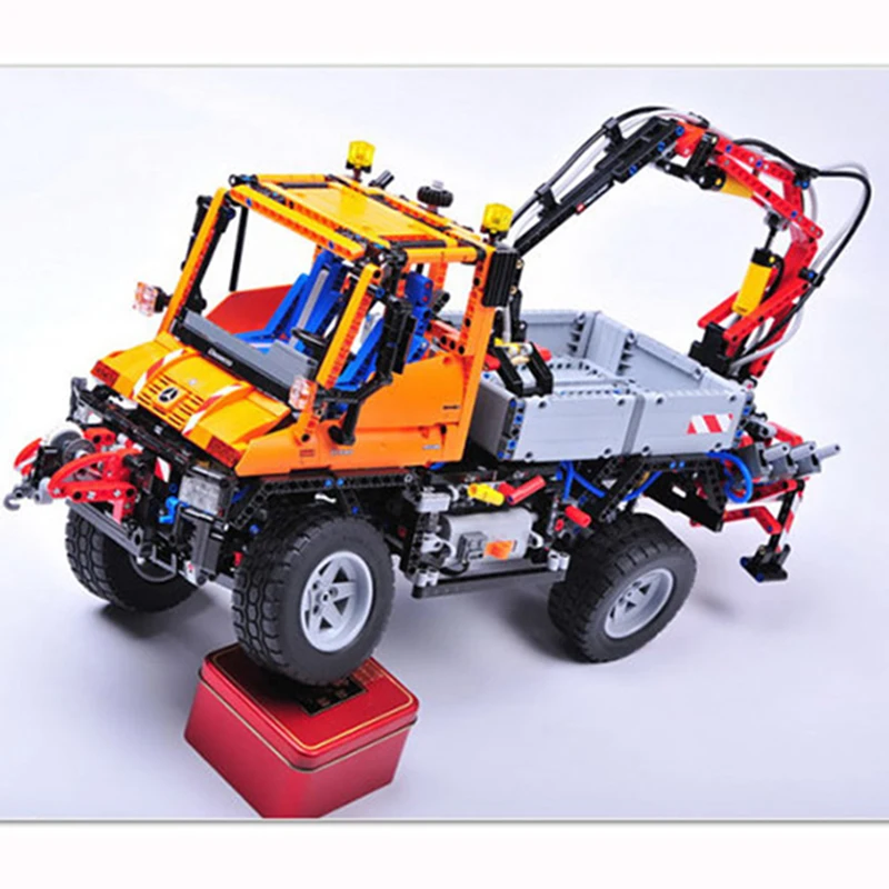 

DHL LEPIN 20019 2088Pcs Technic Truck Unimog U400 Model Building Kits Blocks Bricks Funny Educational Gifts Compatible Toys 8110