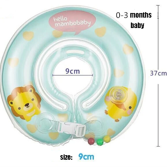 Плавание Аксессуары для младенцев шеи кольцо трубы безопасности младенческой поплавок круг для купания надувные надувной фламинго