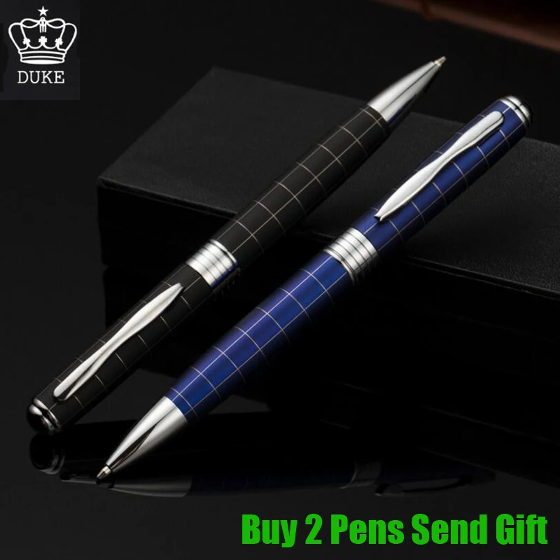 

Free Shipping Hot Selling Duke Metal Ballpoint Pen Fashion Design MB Starwalker Business Pen Buy 2 Pens Send Gift