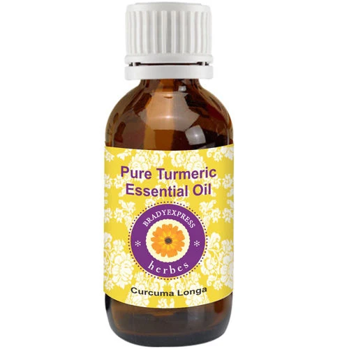 

FRee Shipping Pure Turmeric Essential Oil Curcuma longa 100% Natural Undiluted Therapeutic Gr 5ML