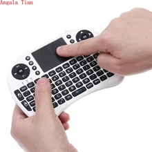 P 2 в 1 Русский Мини i8 2,4G беспроводной геймпад воздушный набор с клавиатурой и мышью контроллер ПК Google Android Smart Touch для ТВ-приставки