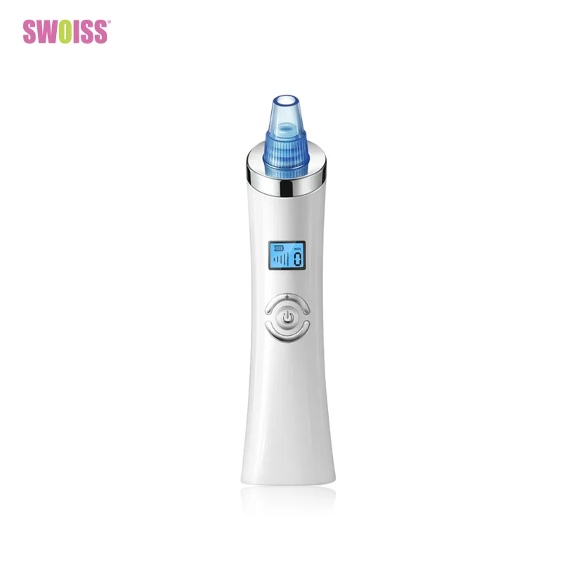 

New White Electric Blackhead Remover Pore Vacuum Cleaner Nose Face Cleansing Facial Cleaner Cupping Machine Skin Care Tool