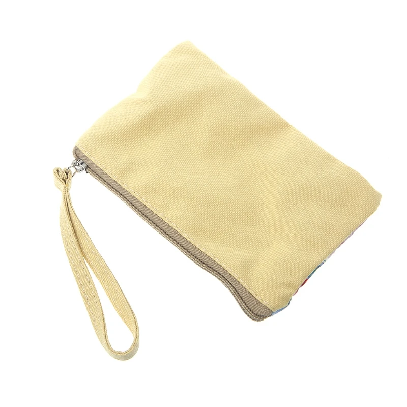 Модный женский холщовый кошелек, маленькие сумки на молнии, держатель для карт, кошелек, сумочка, чехол для телефона