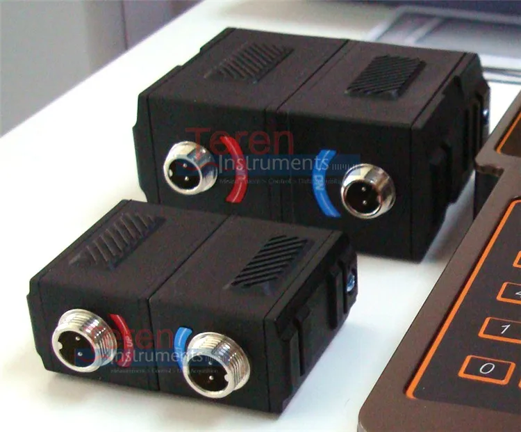 portable handheld ultrasonic flow meter HIGH temperature transducer 02