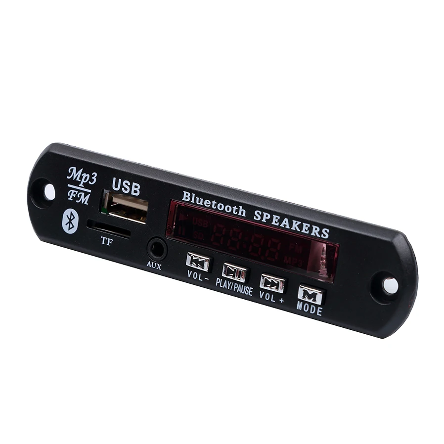Высокое качество Мультимедиа MP3 WMA декодер доска 12 в Bluetooth Автомобильная Музыка MP3 аудио модуль USB TF радио SD слот для карты/USB/пульт дистанционного управления