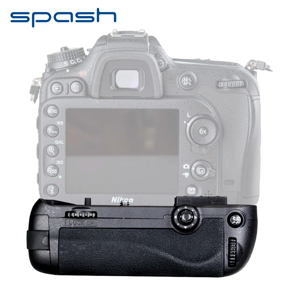 Günstige Spash Multi power Vertikale Batterie Griff für Nikon D7100 D7200 DSLR Kamera Ersatz MB D15 Arbeit mit EN EL15