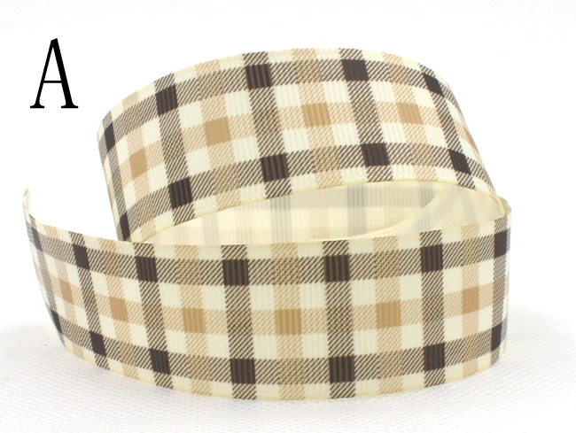 

Free shipping 1" 25mm Lattice Printed Grosgrain ribbon hair bow DIY ribbons Headwear accessories 100 yards /roll OEM XZD-1851