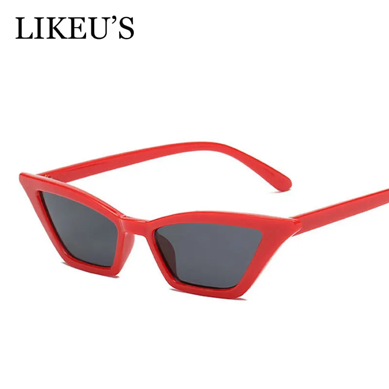 LIKEU'S 2018 Новое поступление солнцезащитные очки для женщин горячие для кошачий глаз Роскошные брендовая Дизайнерская обувь защита от