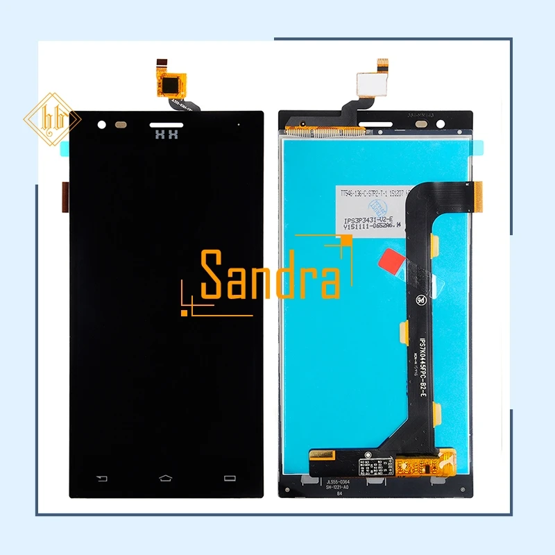 

HH 1Pcs S616 LCD Touch Screen Replacement Part For Philips Xenium S616 Display Touch Screen Digitizer Assembly Free Shipping