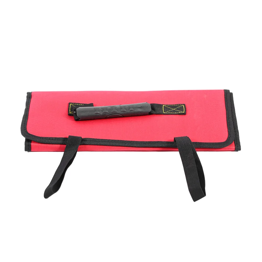 Многофункциональный Оксфордский холщовый долото Прокат рулонов ремонтный инструмент сумка с ручками для переноски 3 цвета