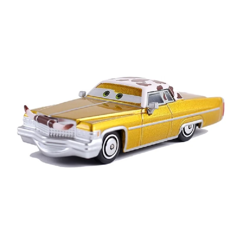 Disney Pixar Cars 3 2 Tex Dinoco металл литье под давлением игрушечный автомобиль 1:55 Молния