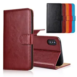 Для BQ Aquaris U Lite подставка для крышки корпуса флип чехол кожаный бумажник с карты карман