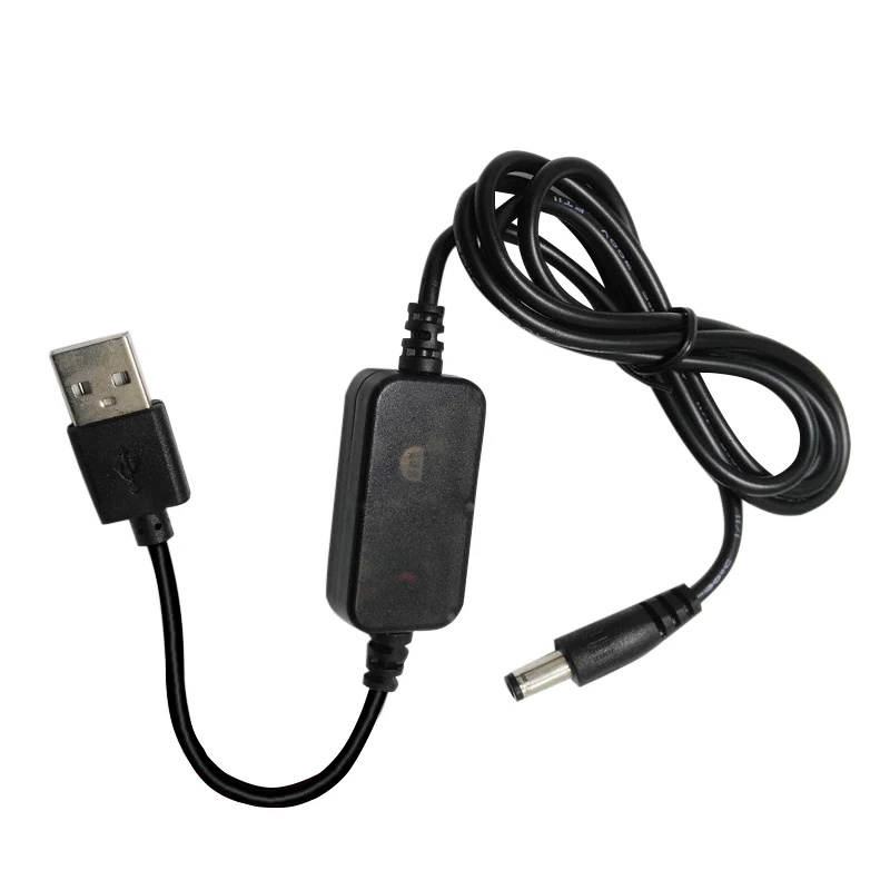 Кабель адаптер ihens5 с USB 5 В на 12 постоянного тока 3 мм х 1 35 бустер источник питания
