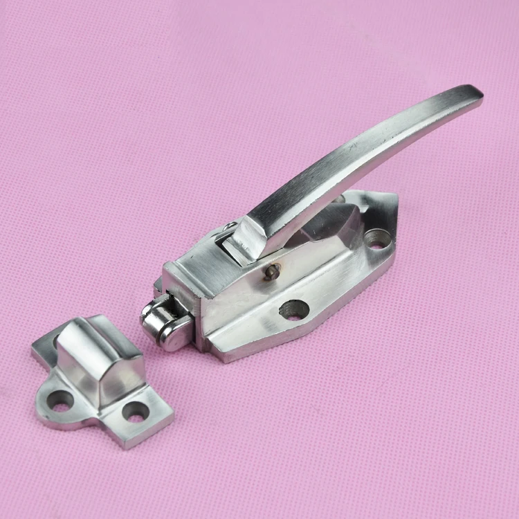 

stainless steel Freezer handle oven cabinet door hinge Cold storage door knob latch hardware pull cookware part Industrial plant