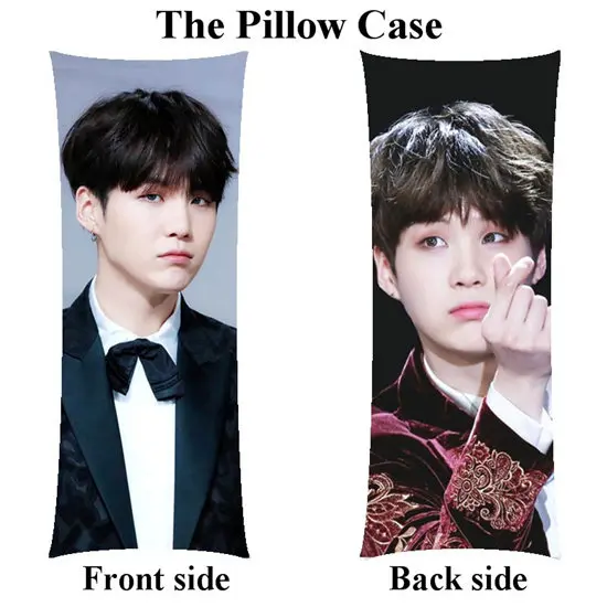 Boyfriend Bangtan Boys SUGA Only наволочка на заказ - Цвет: Pillowcase