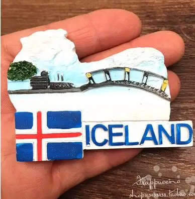 Норвежский туристический мемориальный пейзаж, магнит на холодильник, 3d магнит-наклейка на холодильник, сувенир для путешествий, кухонные подарки, украшение для дома - Цвет: 5
