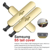 Замена USB порт зарядки откидная крышка зарядки порт пыли разъем для samsung Galaxy S5