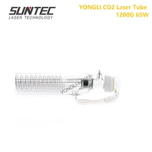 SUNTE YL 1200-G 65W CO2 Laser Tube Length 1200mm Dia. 55mm for CO2 Laser Engraving Cutting Machine With Wooden Case Box Packing 700mm length co2 laser tube 40w glass tube zr