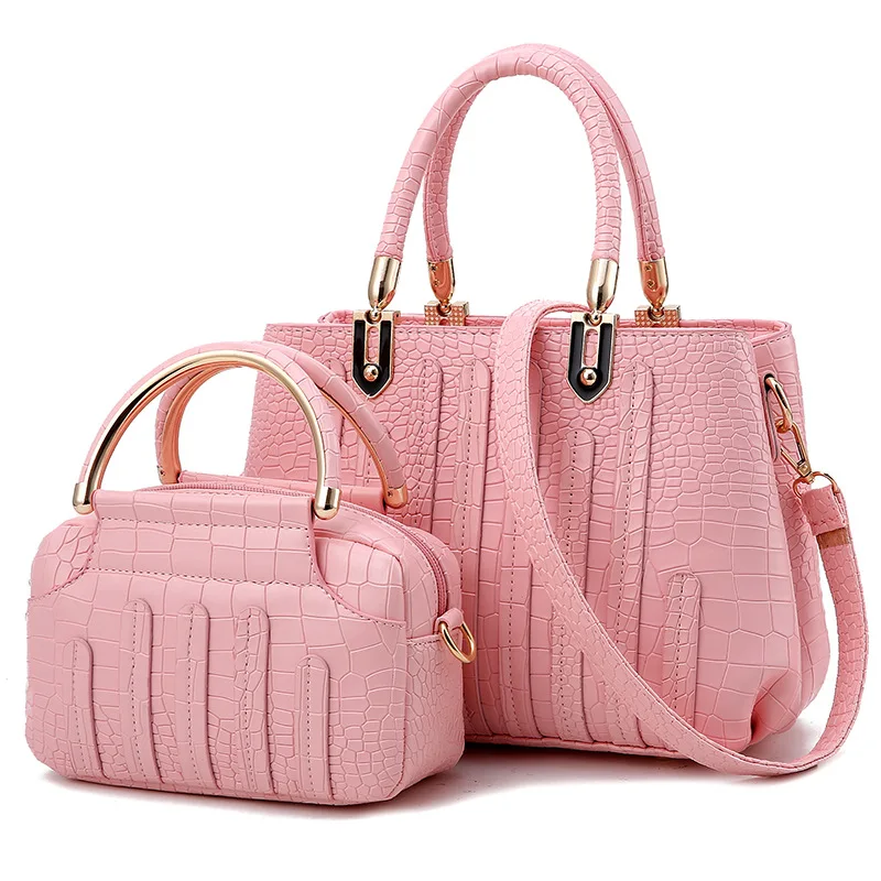 

2017 Fashion Women Bag Composite handBag Brand Tote Ladies Evening crossbody bag Shoulder Bags Pu Leather Messenger Bags Sac