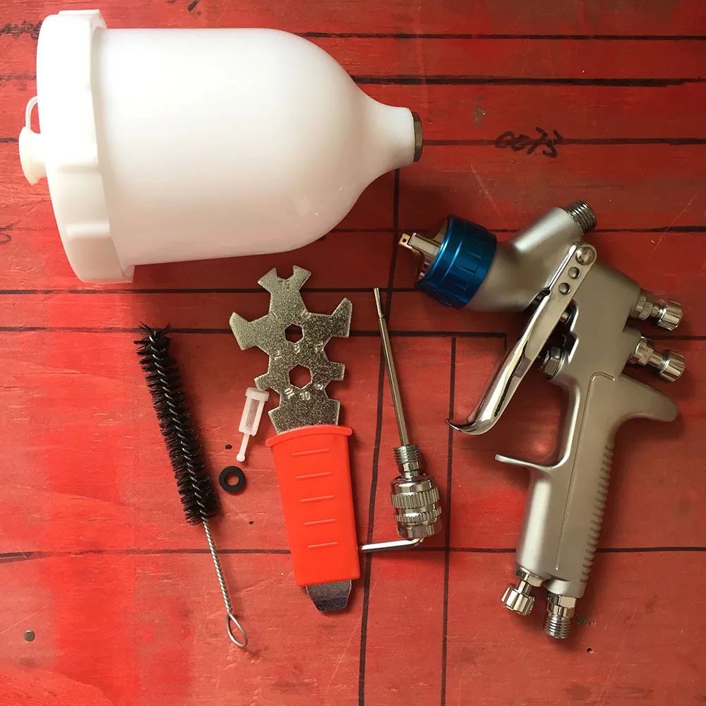 

SAT0080 auto paint sprayers compressor de pintura pistolet lakiernicy car painting airbrush nozzle spray gun gravity feed gun