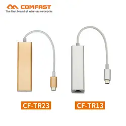 Comfast USB 3,0 Gigabit Ethernet адаптер 3-Порты и разъёмы USB 3,0 хаб шины Ethernet LAN Порты и разъёмы конвертер центр Костюм для MAC book/IOS/LINUX