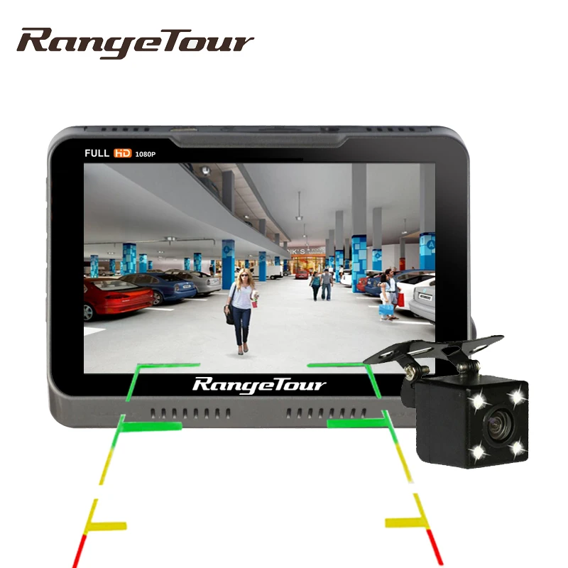 

Range Tour Dual Lens Dashboard B90s Plus Car Camera DVR Full HD 1080P 170 Degree Dash Cam with 4 LED Rear Camera Video Recorder