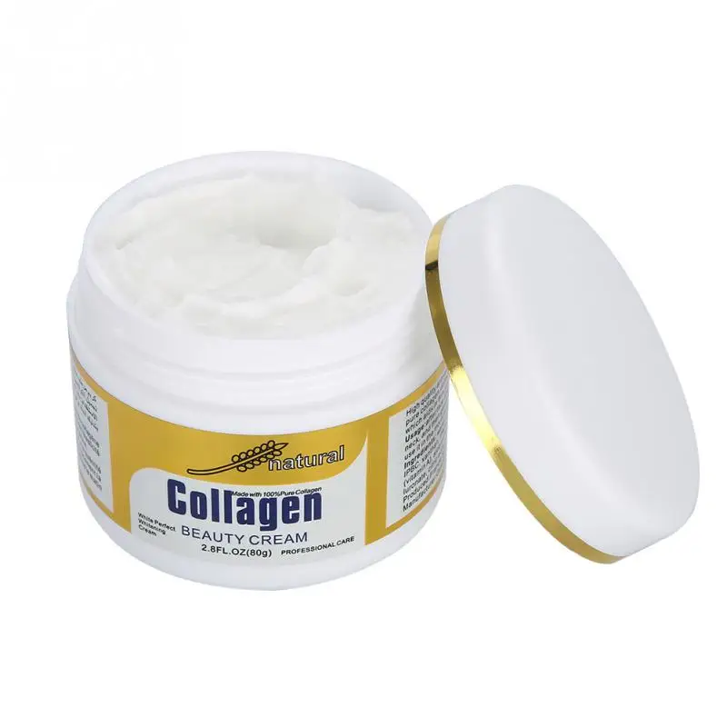 80g Natural Collagen Cream Face Skin Care Whitening Moisturizing