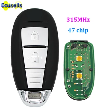 

OEM 2 button Smart keyless remote key fob for Suzuki VITARA 315 MHZ with ID47 PCF7953 chip uncut