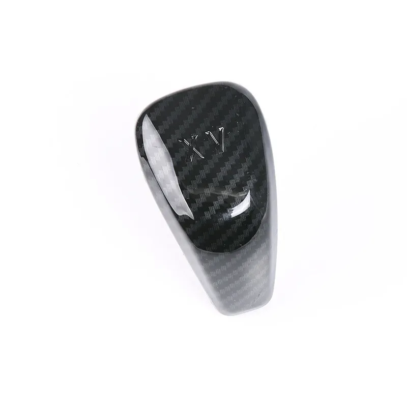 Carbon Fibre Gear Lever Decorative Cover for Subaru XV Crosstrek 2018 New Style Interior Accessories Carbon Fibre Gear Lever Decorative Cover for Subaru XV Crosstrek 2018 New Style Interior Accessories