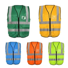 Человек Спорт runnning жилет топы высокая видимость молния взрослых аналитик трафика безопасность здания Рыбалка безопасности Рабочий жилет Костюмы