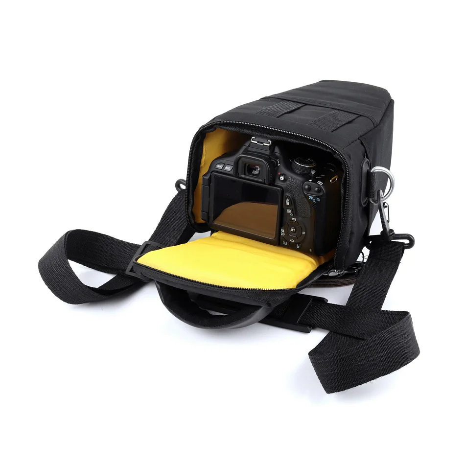Сумка на плечо для DSLR камеры Nikon D3400 P900 D7200 D40 D5300 Canon EOS 1100D 700D 650D 600D 550D Sony NEX A6000 A6300