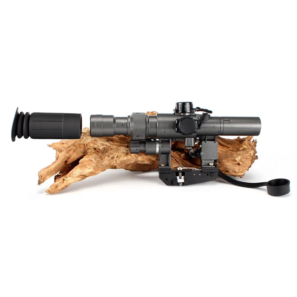 Ohhunt Dragunov SVD POS 3 9X24 подсвеченный красным охотничий прицел стеклянный тактический