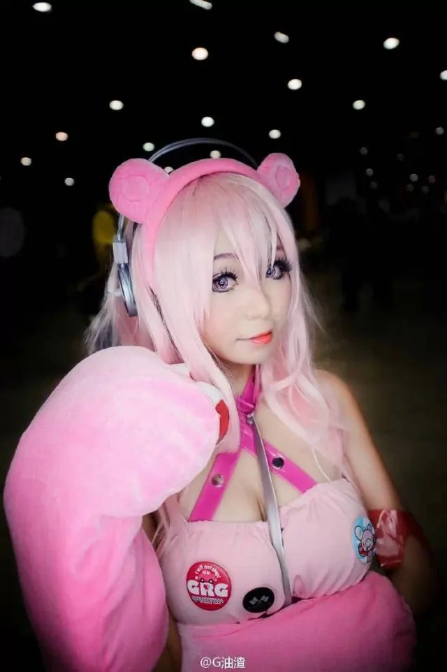 Супер SONICO GRG Racing Queen Genus хмурый Мишка Косплей Костюм с носками полный комплект|cosplay