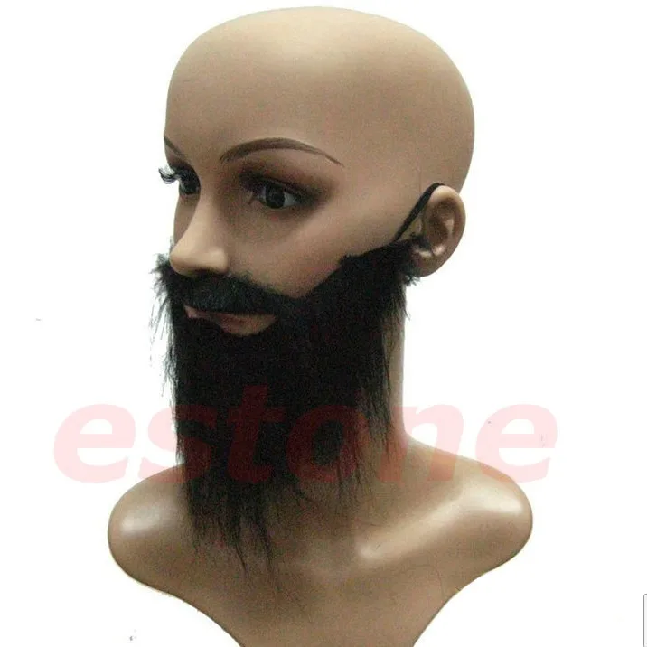 

Halloween Party Fake Moustache Mustache Beard Facial Hair Costume Funny Fancy