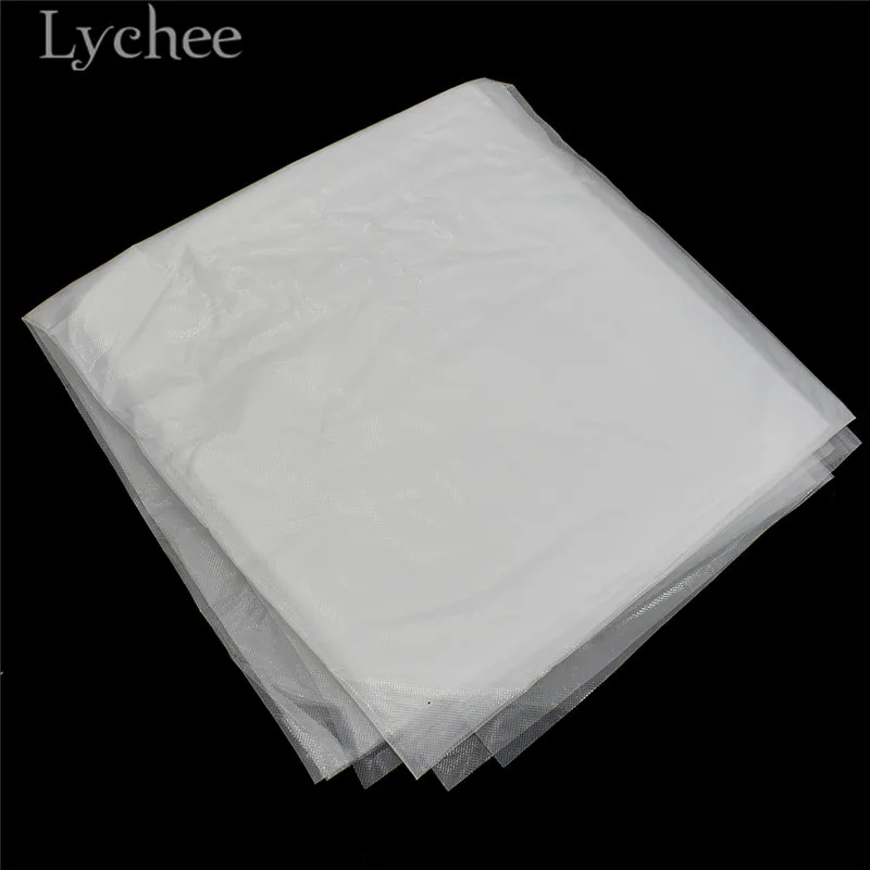 Lychee 1 м Водорастворимая пленка прозрачная ткань-стабилизатор для вышивки Швейные принадлежности аксессуары